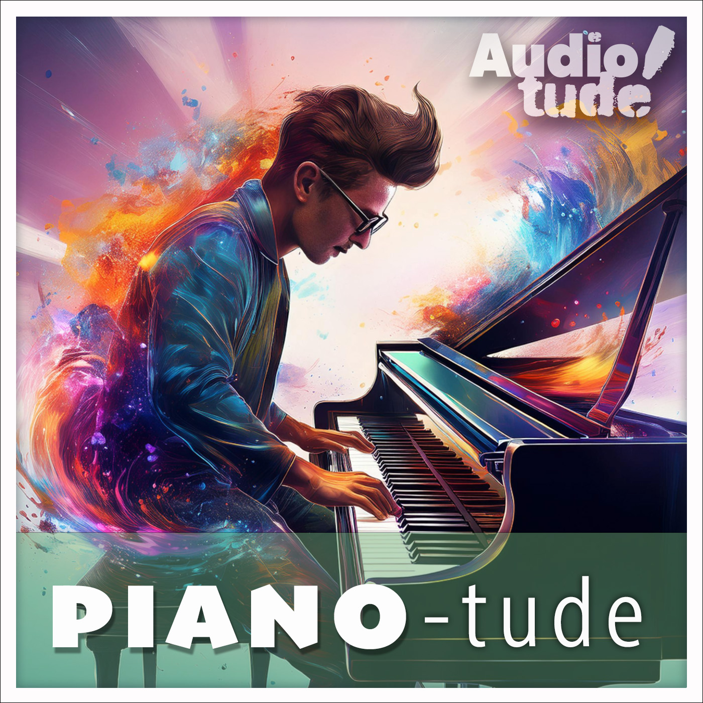 Piano-tude corporate cool music for media.