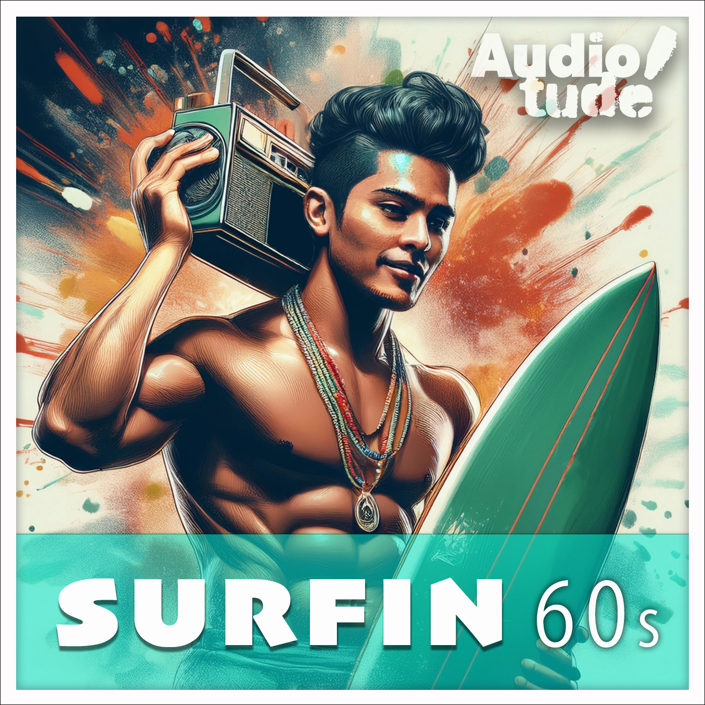 Surfin 60s surf rock guitar album for sync licensing