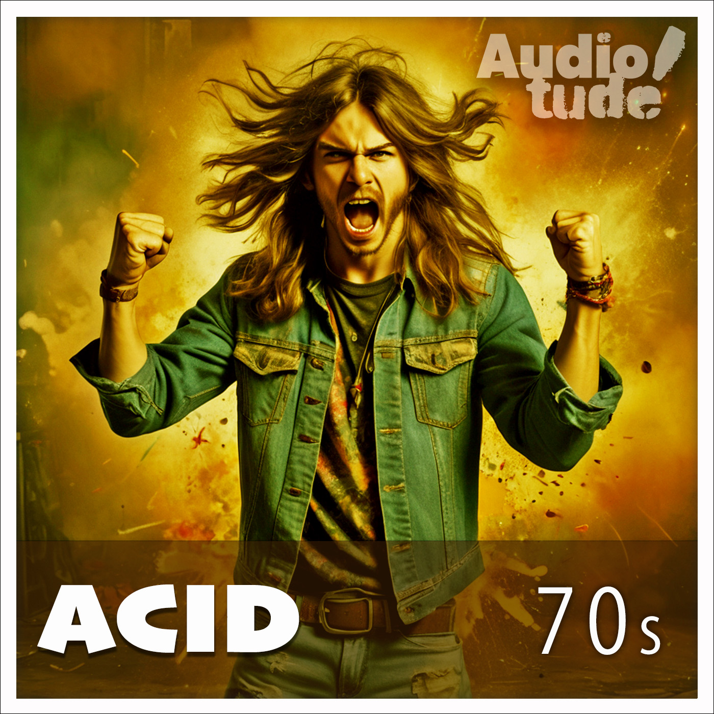 Acid 70s rock music sync licensing in 1970s style